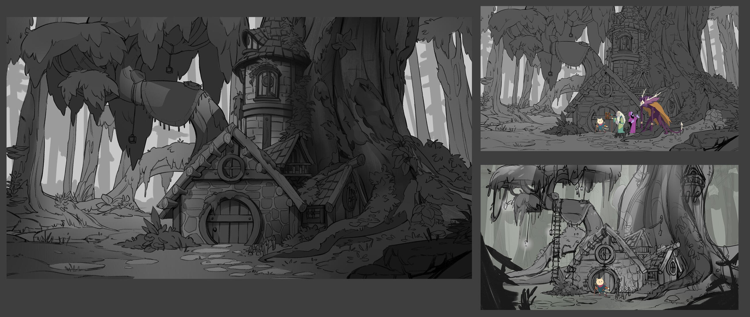 Rough and layout - Sil's Quest