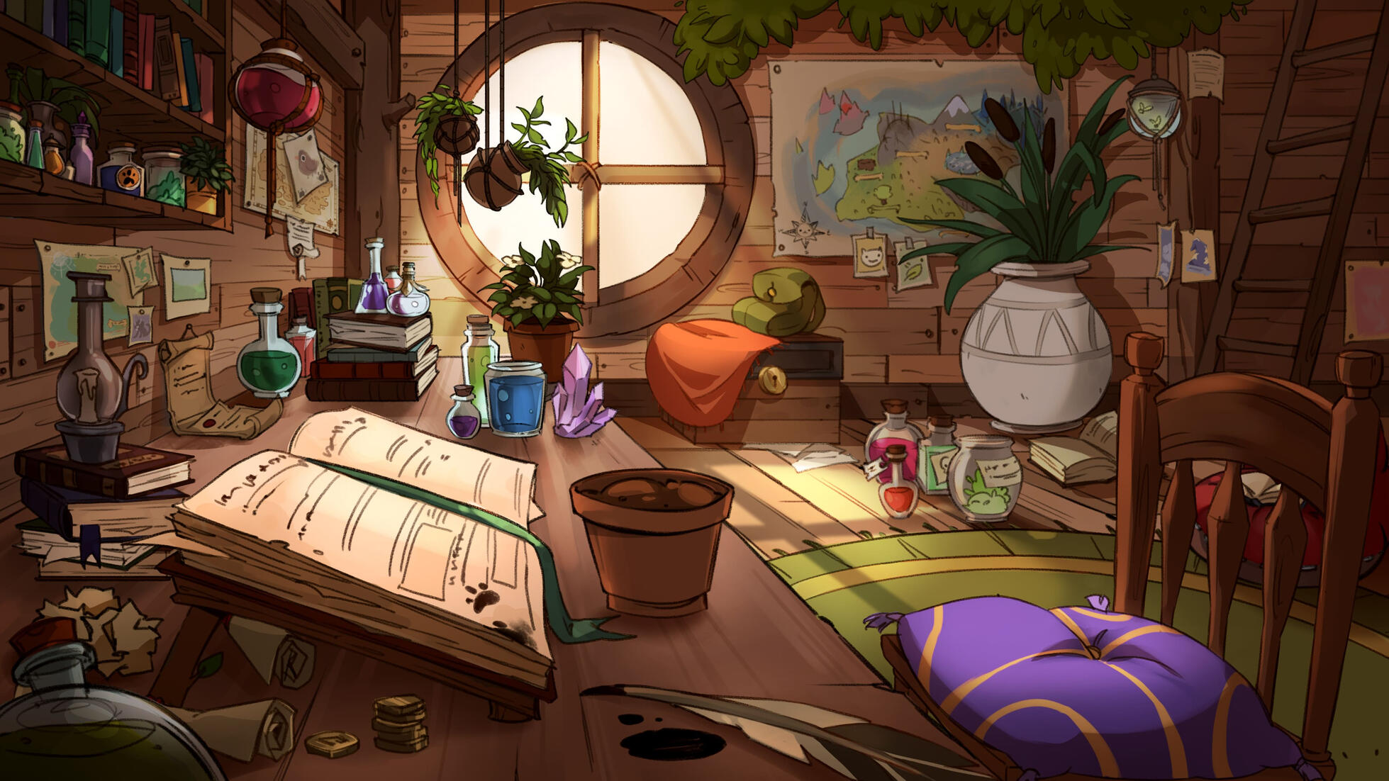 BG Paint - Student film - "Sil's Quest"