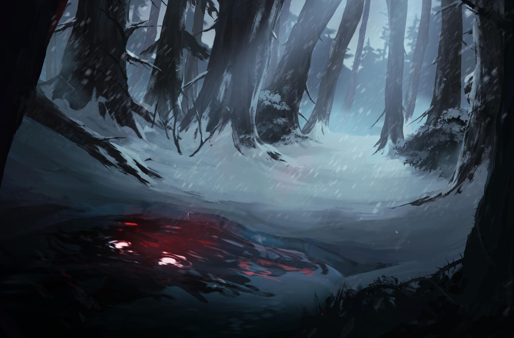 BG Paint - Student film - "Hunted"
