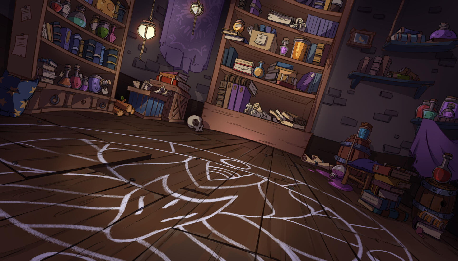 BG Paint - Student film - "Sil's Quest"