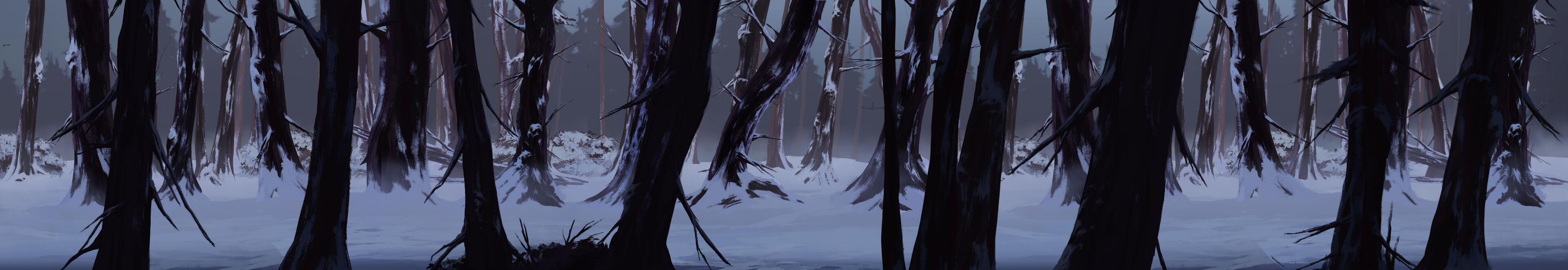 BG Paint - Parallax shot - "Hunted"