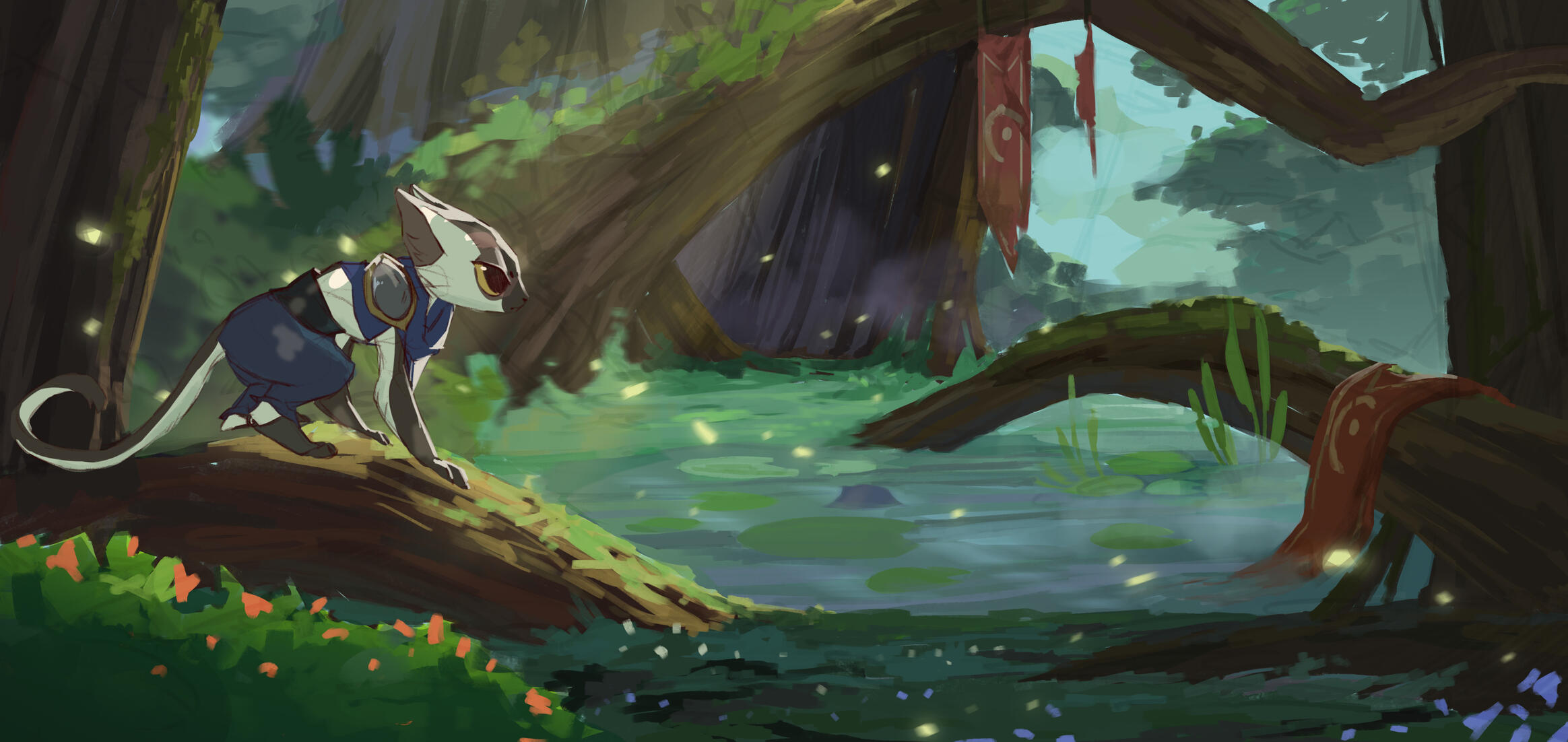Quick thumbnail concept, 1 hour